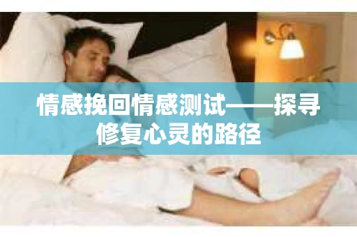 情感挽回情感测试——探寻修复心灵的路径 情感挽回情感测试——探寻修复心灵的路径