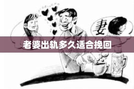 老婆出轨多久适合挽回