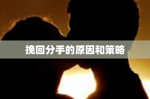 挽回分手的原因和策略