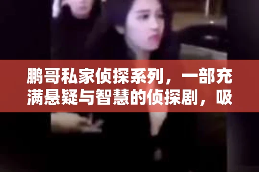 鹏哥私家侦探系列，一部充满悬疑与智慧的侦探剧，吸引了无数观众的眼球。今天，就让我带你走进这个充满神秘色彩的侦探世界，一起在线观看鹏哥私家侦探系列，感受那扣人心弦的故事情节。