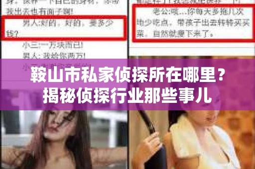 鞍山市私家侦探所在哪里？揭秘侦探行业那些事儿