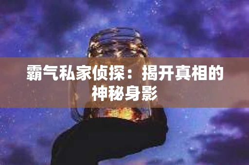 霸气私家侦探：揭开真相的神秘身影