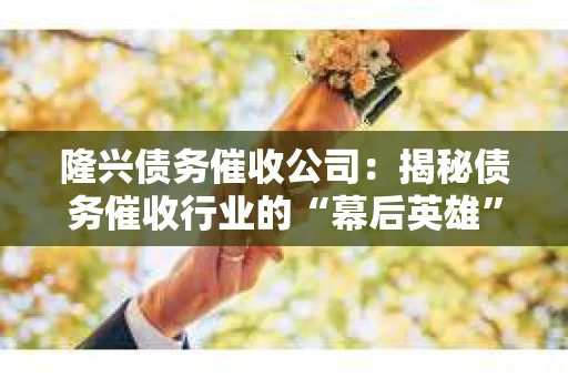 隆兴债务催收公司：揭秘债务催收行业的“幕后英雄”