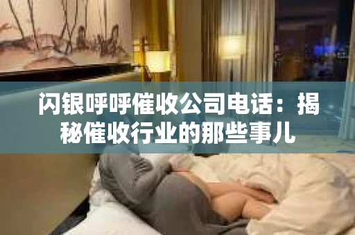 闪银呼呼催收公司电话：揭秘催收行业的那些事儿