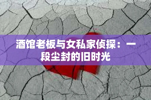 酒馆老板与女私家侦探：一段尘封的旧时光