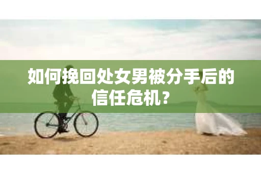 如何挽回处女男被分手后的信任危机? 如何挽回处女男被分手后的信任危机?