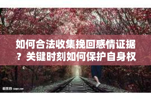 如何合法收集挽回感情证据？关键时刻如何保护自身权益？