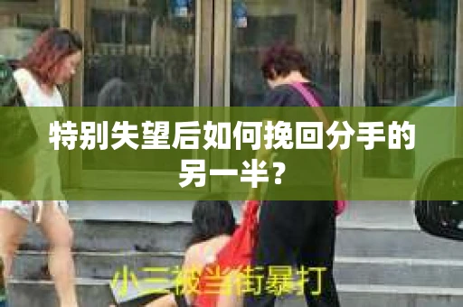 特别失望后如何挽回分手的另一半？