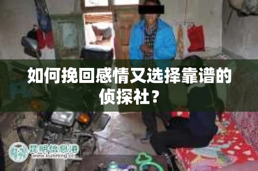 如何挽回感情又选择靠谱的侦探社？