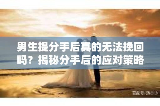 男生提分手后真的无法挽回吗？揭秘分手后的应对策略
