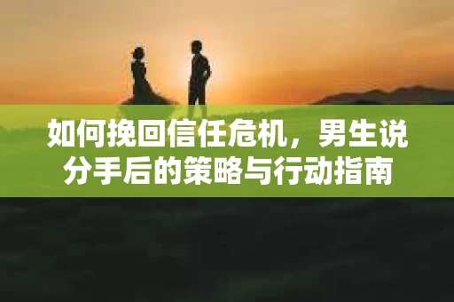 如何挽回信任危机，男生说分手后的策略与行动指南