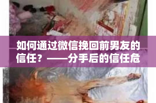 如何通过微信挽回前男友的信任？——分手后的信任危机解决方案
